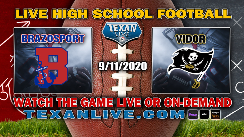 Brazosport vs Vidor - 7:00 PM - 9/11/20 - Football - Pirate Stadium