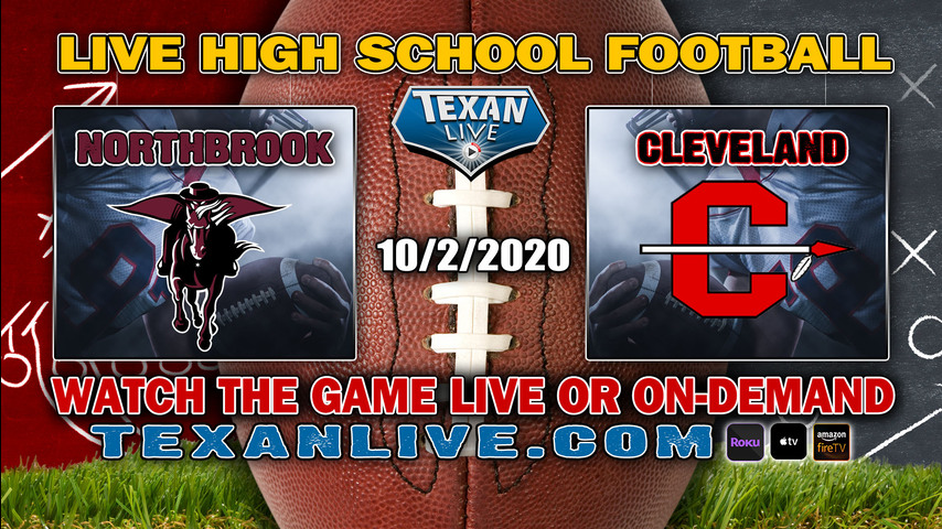 Northbrook vs Cleveland - 10/2/2020 - 7:00PM - Football - Indian Stadium