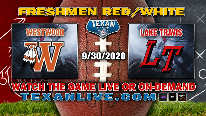 Dripping Springs vs Lake Travis - 9/30/2020 - 5:00PM - Freshman Red/White - Football - Track stadium