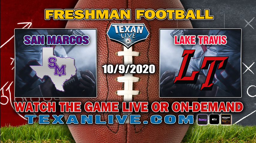 San Marcos vs Lake Travis - Freshmen - White/Black - 10/8/2020 - 5:30PM 