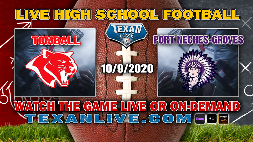 Tomball vs Port Neches-Groves – 10/8/2020 – 7:30 – Football – Indian Stadium
