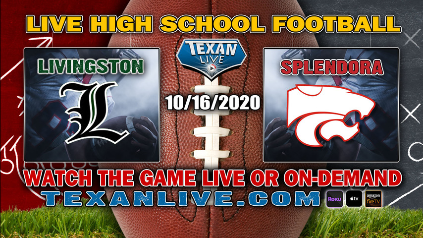 Livingston vs Splendora - 10/16/2020 - 7:00PM - Football - Wildcat Stadium