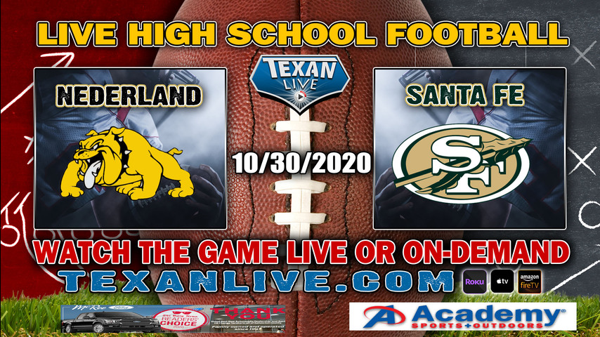 Nederland vs Santa Fe - 10/30/2020 - 7:00PM - Football - Indian Stadium