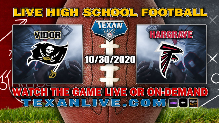 Huffman Hargrave vs Vidor - 10/30/2020 - 7:00PM - Football - Pirate Stadium