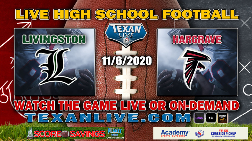 Huffman Hargrave vs Livingston - 11/6/2020 - 7:00PM - Football - Falcon Stadium