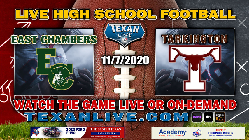 Tarkington vs East Chambers - 11/5/2020 - 7:00PM - Football - Buccaneer Stadium