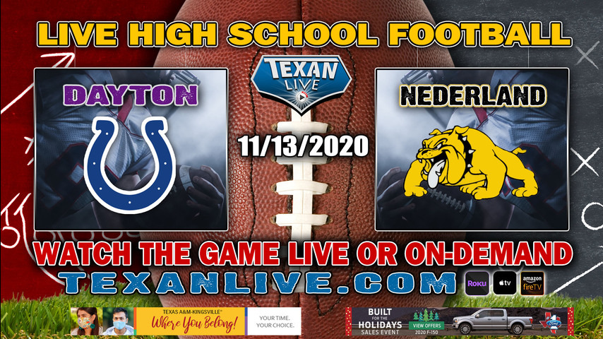 Dayton vs Nederland - 11/13/2020 - 7:00PM - Football - Indian stadium