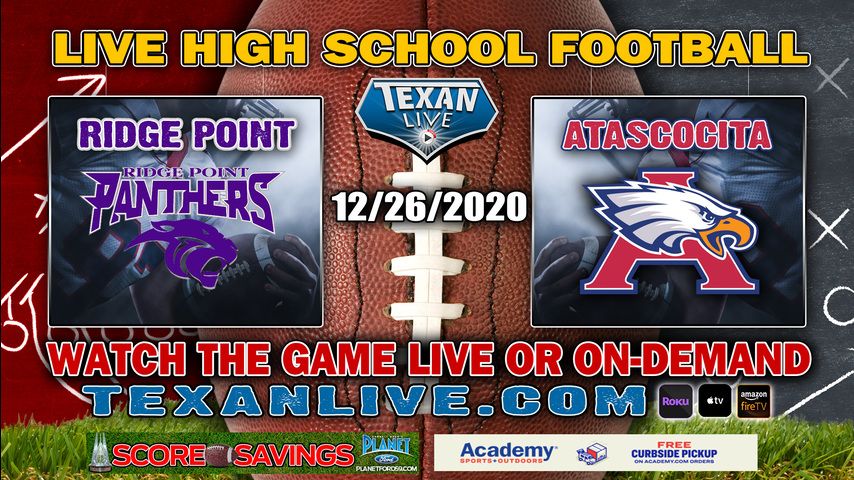 Atascocita vs Ridge Point - 12/26/2020 - 1:00PM - Football - TDECU Stadium - Regional Semi Finals - Playoffs
