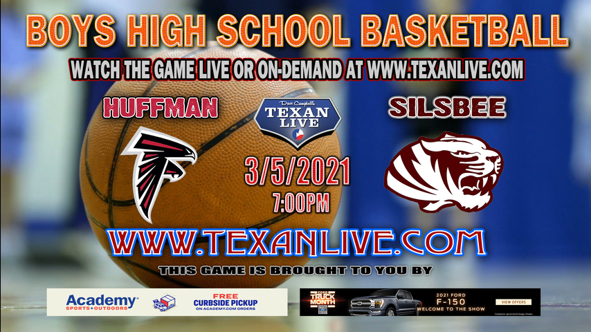 Huffman Hargrave vs Silsbee - 7PM - 3/5/21 - La Porte High School - Boys Basketball - Regional Finals Playoff