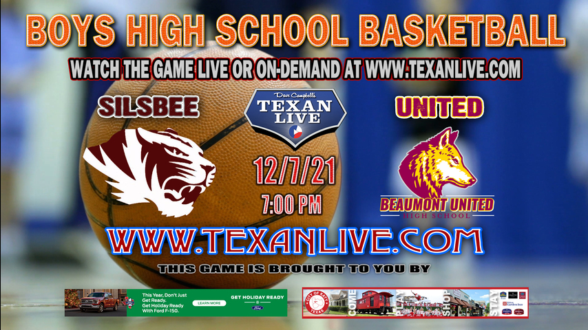 Silsbee vs Beaumont United - Boys - 6:30PM - 12/7/21 - Beaumont United High School - Boys Basketball