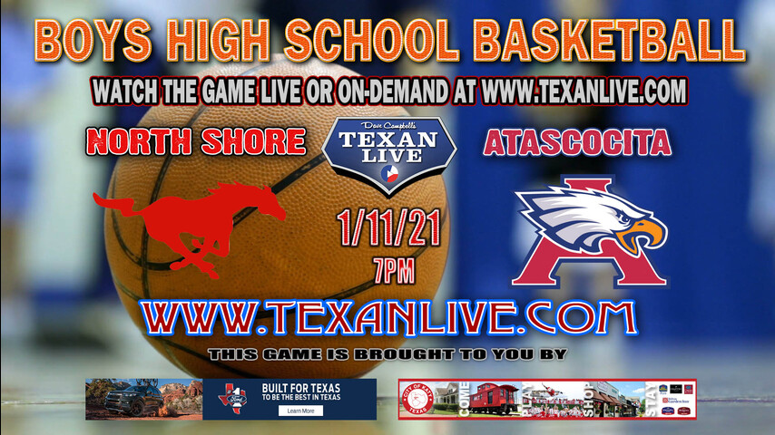 North Shore vs Atascocita - Varsity at 7pm - 1/11/22 - Atascocita High School - Boys Basketball