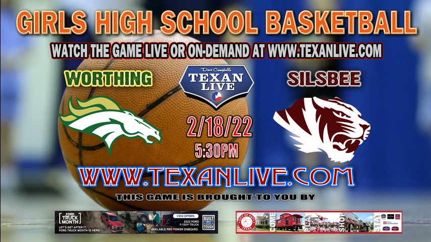 Silsbee vs Worthing - 2/18/2022 - 5:30PM - Crosby High School - Girls Basketball -Area Round Playoffs