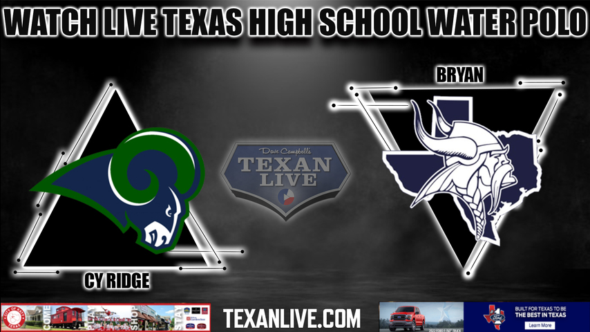 Cy Ridge vs Bryan - Boys Varsity at 7:30PM - 8/17/2022 - Water Polo - Live from CFISD Natatorium