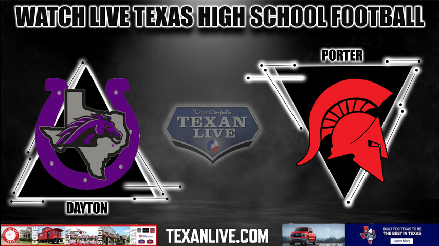 Dayton vs Porter - 7:00PM - 8/26/2022 - Football - Live from Randall Reed Stadium