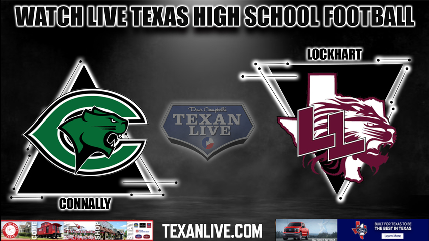 Connally vs Lockhart- 7:00PM - 9/2/2022 - Football - Live from The Pfield