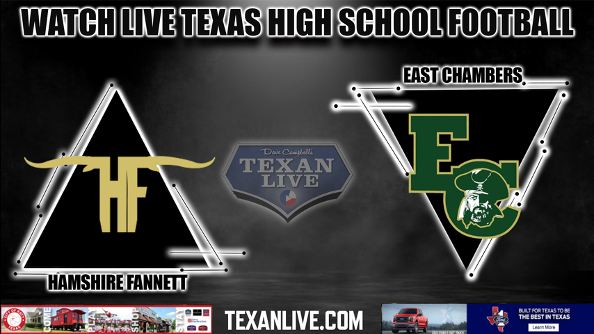 Hamshire Fannett vs East Chambers - 7:30PM - 9/2/2022 - Football - Live from Buccaneer Stadium