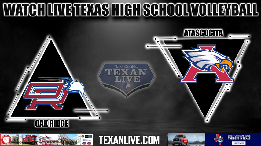 Oak Ridge vs Atascocita - 6:30PM - 8/30/2022 - Volleyball - Live from Atascocita High School