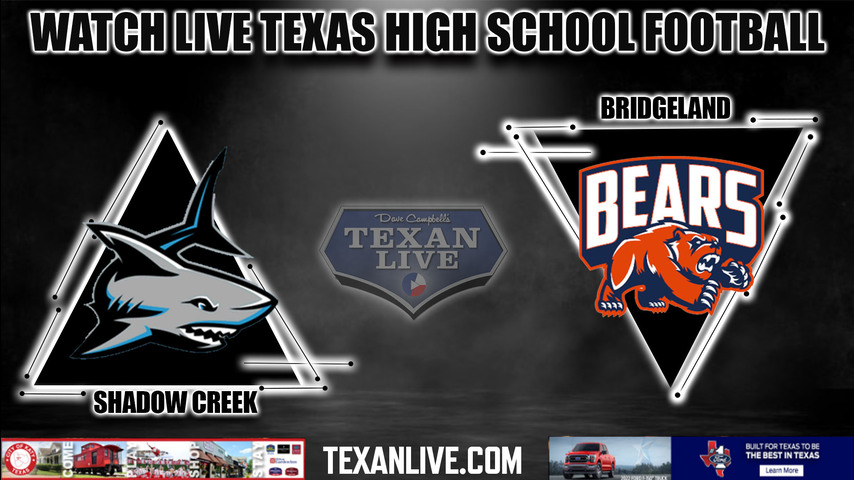 Shadow Creek vs Bridgeland - 6:00 PM - 9/10/2022 - Football - Live from CFFCU Stadium