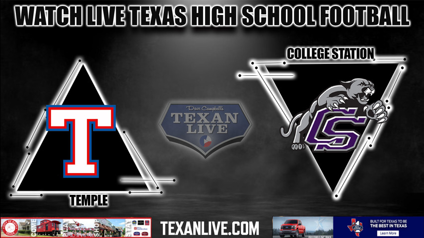 Temple vs College Station - 7:00PM - 9/9/2022 - Football - Live from Cougar Stadium