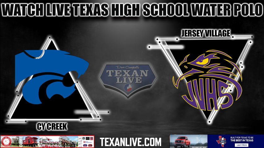 Cy Creek vs Jersey Village - 11AM - Girls - Boys 12pm - 9/17/2022 - Waterpolo- Live from CFISD Natatorium