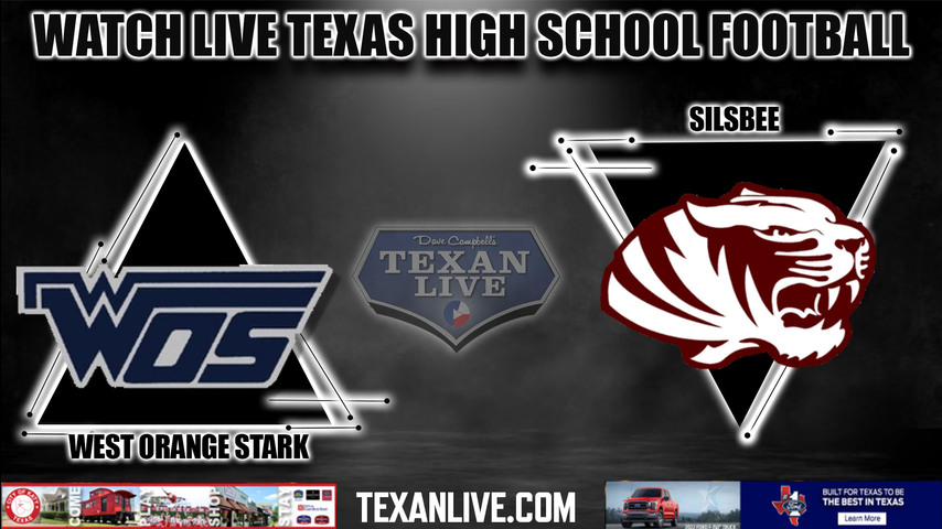 West Orange Stark vs Silsbee - 7:30PM - 9/23/2022 - Football - Live from Tiger Stadium