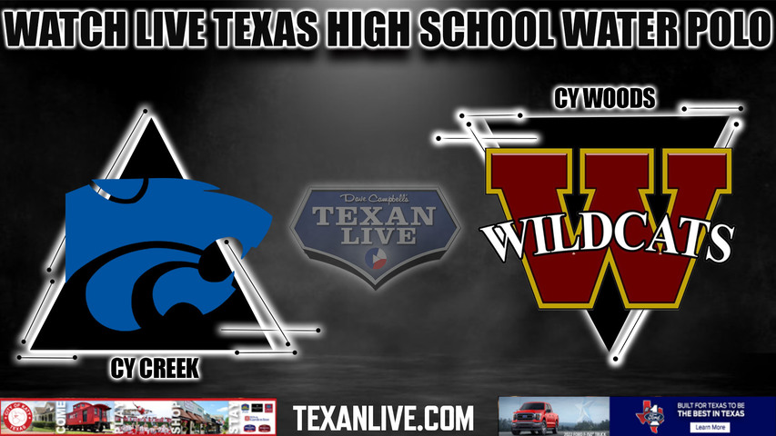 Cy Creek vs Cy Woods - 6:00PM - 9/19/2022 - Water Polo - Live from CFISD Natatorium