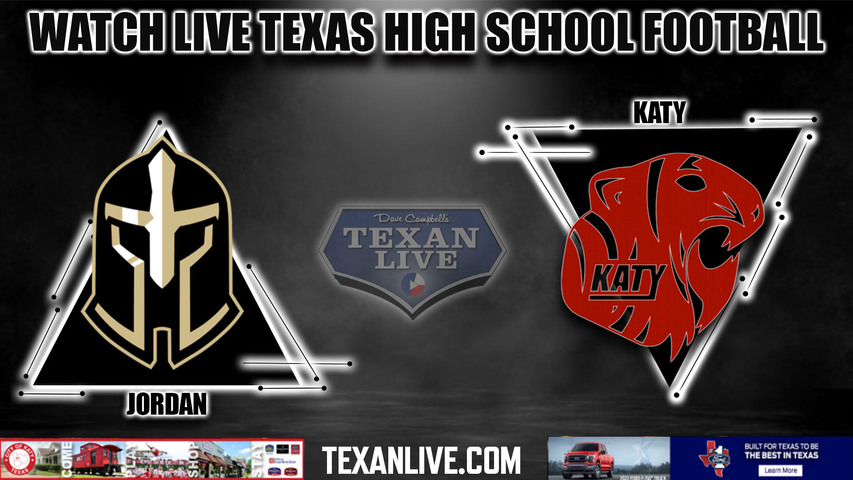 Jordan vs Katy - 7:00PM - 9/29/2022 - Football - Live from Rhodes Stadium