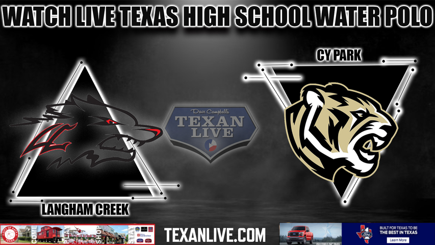 Langham Creek vs Cy Park - 6:00PM - 9/27/2022 - Water Polo - Live from CFISD Natatorium