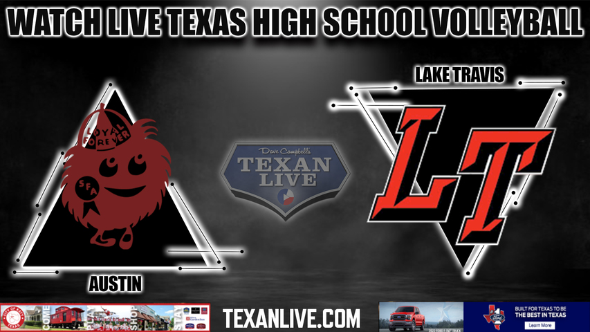 Austin vs Lake Travis - 7:00PM - 9/27/2022 - Volleyball - Live from Lake Travis High School