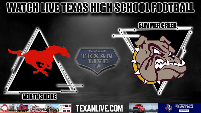 North Shore vs Summer Creek - 7:00PM - 10/7/2022 - Football - Live from Turner Stadium