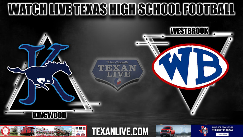 Kingwood vs Westbrook - 7:00PM - 10/21/2022 - Football - Live from BISD Stadium