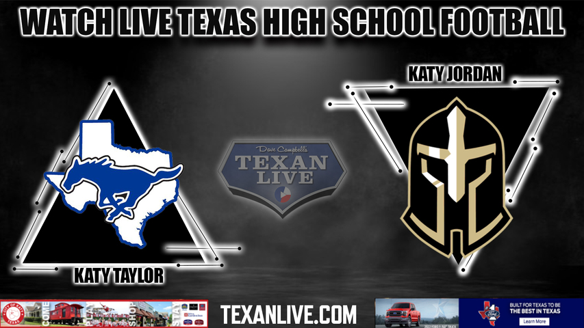 Katy Taylor vs Jordan - 6:00PM - 10/21/2022 - Football - Live from Legacy Stadium