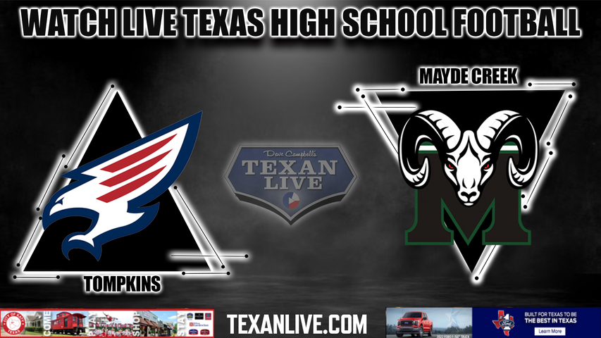 Tompkins vs Mayde Creek - 7:00PM - 10/20/2022 - Football - Live from Rhodes Stadium