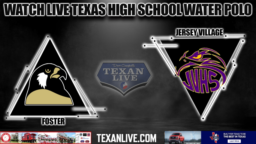 Foster vs Jersey Village - 12:00PM - 10/15/2022 - Water Polo - Boys - Live from Cy Fair ISD Natatorium - Area Round Playoffs