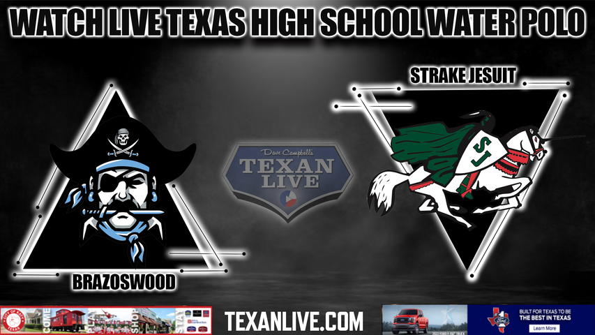 Brazoswood vs Strake Jesuit - 11:30AM - 10/22/2022 - Water Polo - Boys - Live from Lamar HS Natatorium - Regional Semi-Final