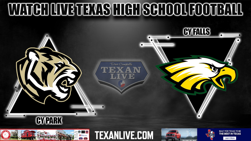 Cy Park vs Cy Falls - 7:00PM - 10/28/2022 - Football - Live from Pridgeon Stadium