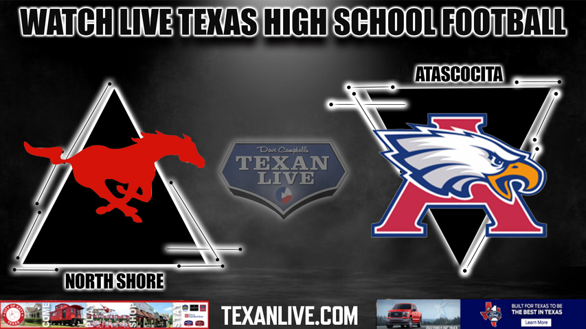 North Shore vs Atascocita - 7:00PM - 10/27/2022 - Football - Live from Turner Stadium
