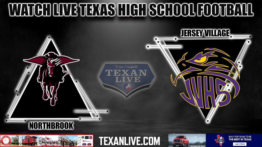 Northbrook vs Jersey Village - 6:30PM - 10/27/2022 - Football - Live from Pridgeon Stadium
