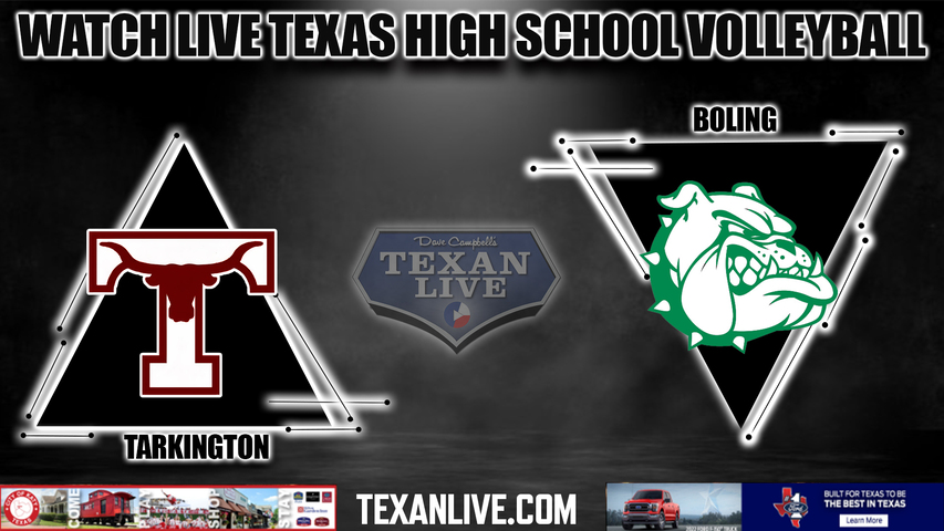 Tarkington vs Boling - 6:30PM - 10/31/2022 - Volleyball - Bi District Playoffs - Live from La Porte High School