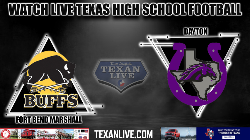 FB Marshall vs Dayton - 7:30PM - 11/3/2022- Football - Live from Bronco Stadium