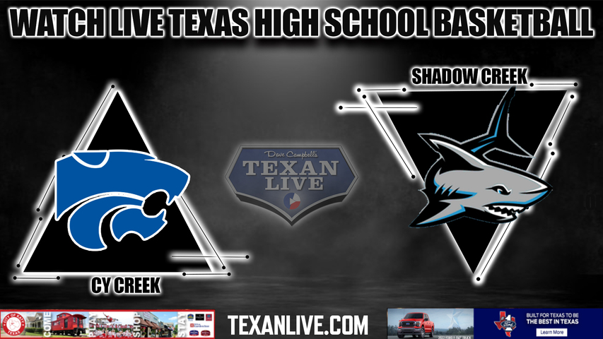 Cy Creek vs Shadow Creek - 7PM - 11/8/2022 - Girls Basketball - Live from Shadow Creek High Schools