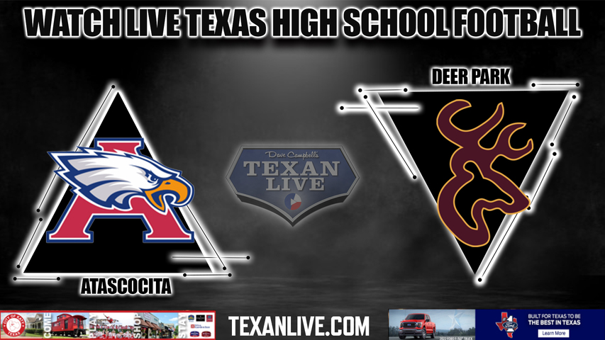 Atascocita vs Deer Park - 7:00PM - 11/11/2022 - Football - Live from Abshier Stadium - Bi District Playoffs
