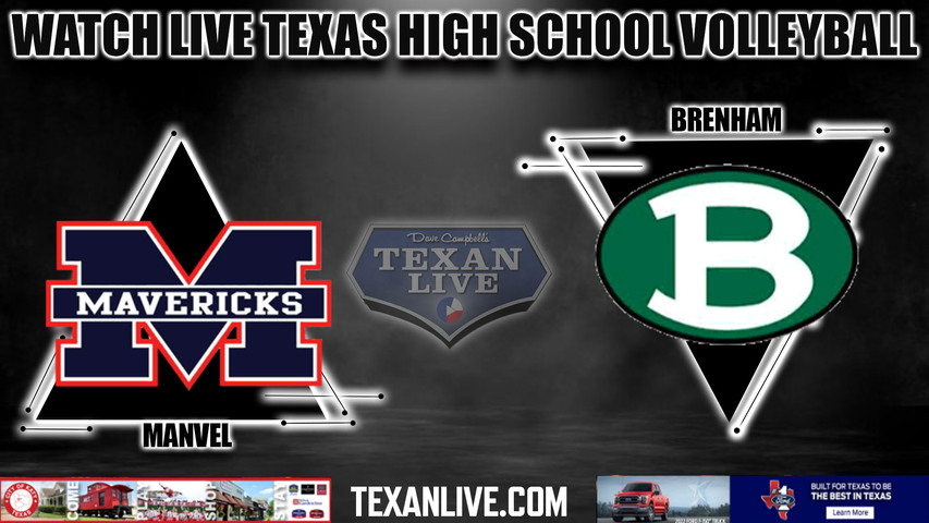 Manvel vs Brenham - 7:00PM - 11/11/2022 - Volleyball - 5A Region 3 Regional Semi-finals - Live from Merrell Center