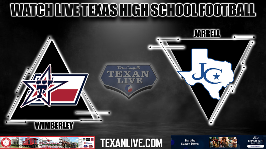 Wimberley vs Jarrell - 6:00PM - 11/25/2022 - Football - Live from Gupton Stadium - Regional Semi-Finals