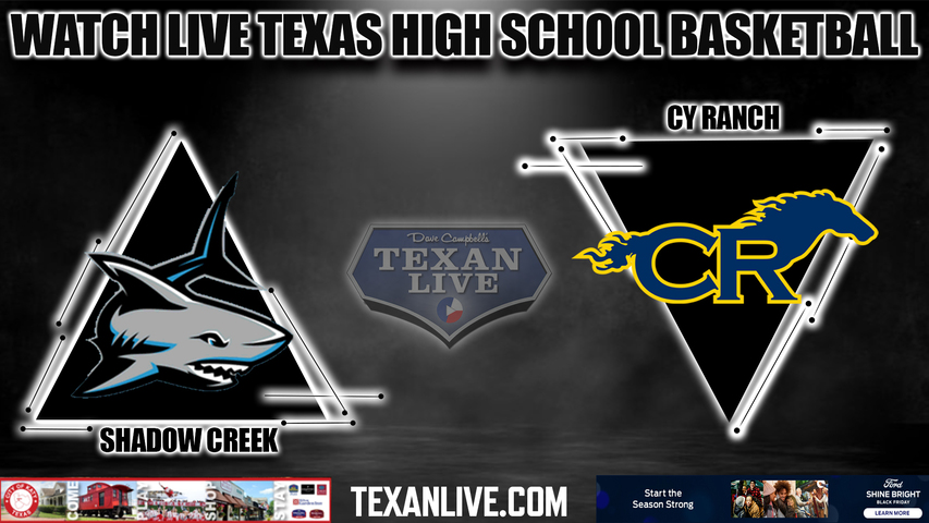 Shadow Creek vs Cy Ranch - 7:00PM - 11/29/2022 - Boys Basketball - Live from CY Ranch High School