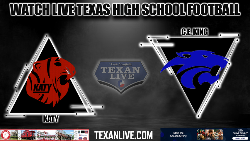 Katy vs CE King - 7:00PM - 12/2/2022 - Football - Live from NRG Stadium - Regional Finals