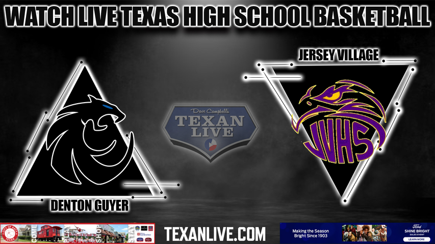 Denton Guyer vs jersey village - 6:30PM - 12/8/2022 - Boys Basketball - Live from Bridgeland High School - Gym 1