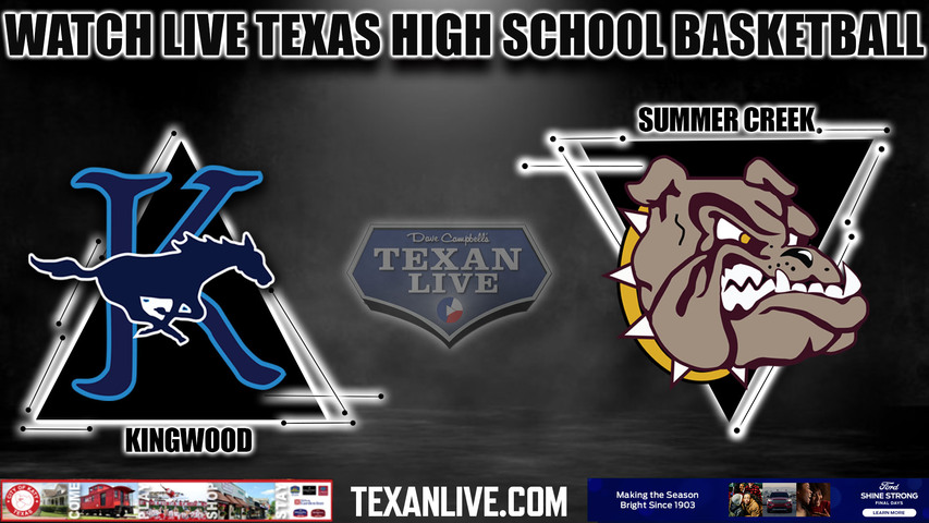 Kingwood vs Summer Creek - 7:00PM - 1/4/2023 - Girls Basketball - Live from Kingwood High School