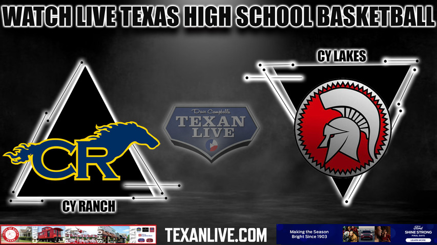 Cy Ranch vs Cy Lakes - 7:00PM - 1/6/2023 - Boys Basketball - Live from Cy Lakes High School