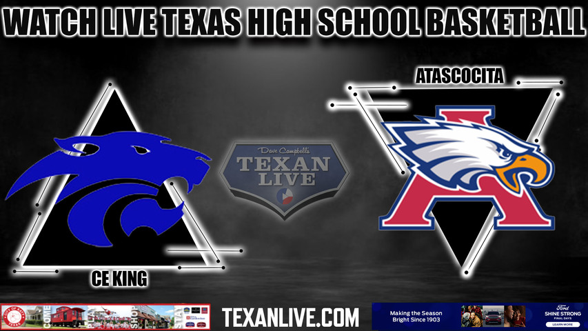 C.E. King vs Atascocita - 1:00PM - 1/7/2023 - Boys Basketball - Live from Atascocita High School